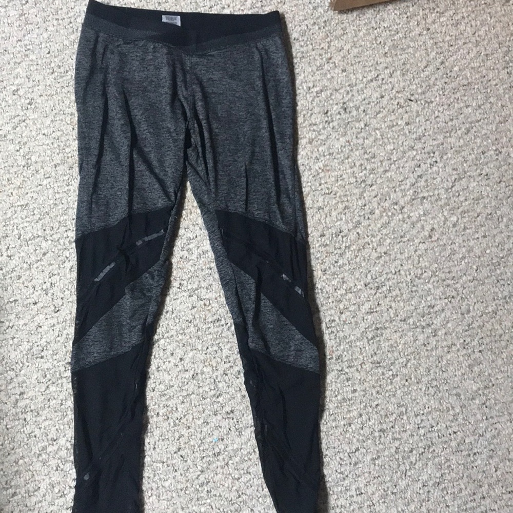 athletic mesh leggings